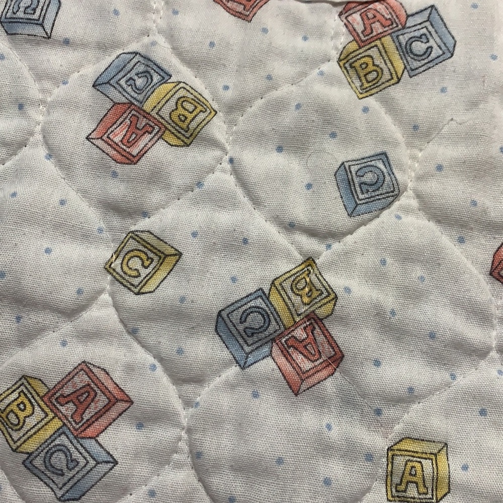 Handmade Reversible Baby Bib- OS - Picture 4 of 4